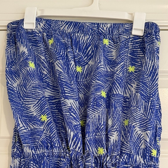 Vineyard Vines Silk Strapless Dress SZ L - Picture 2 of 5